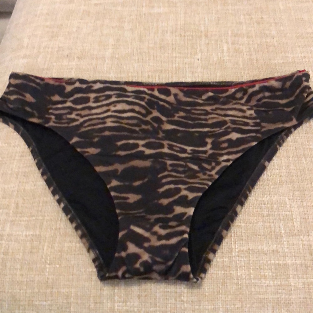La Perla Anna Club animal print bikini bottom size 44/8 NWT